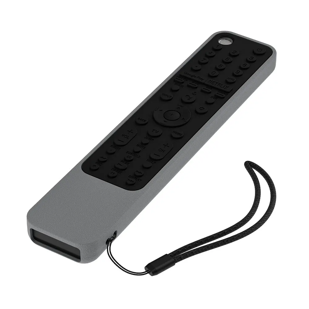Silicone case for Sony RMF-TX500E RMF-TX600E RMF-TX600U remote controller for XG95/AG9 series OLED LED NEW - Цвет: Gray black