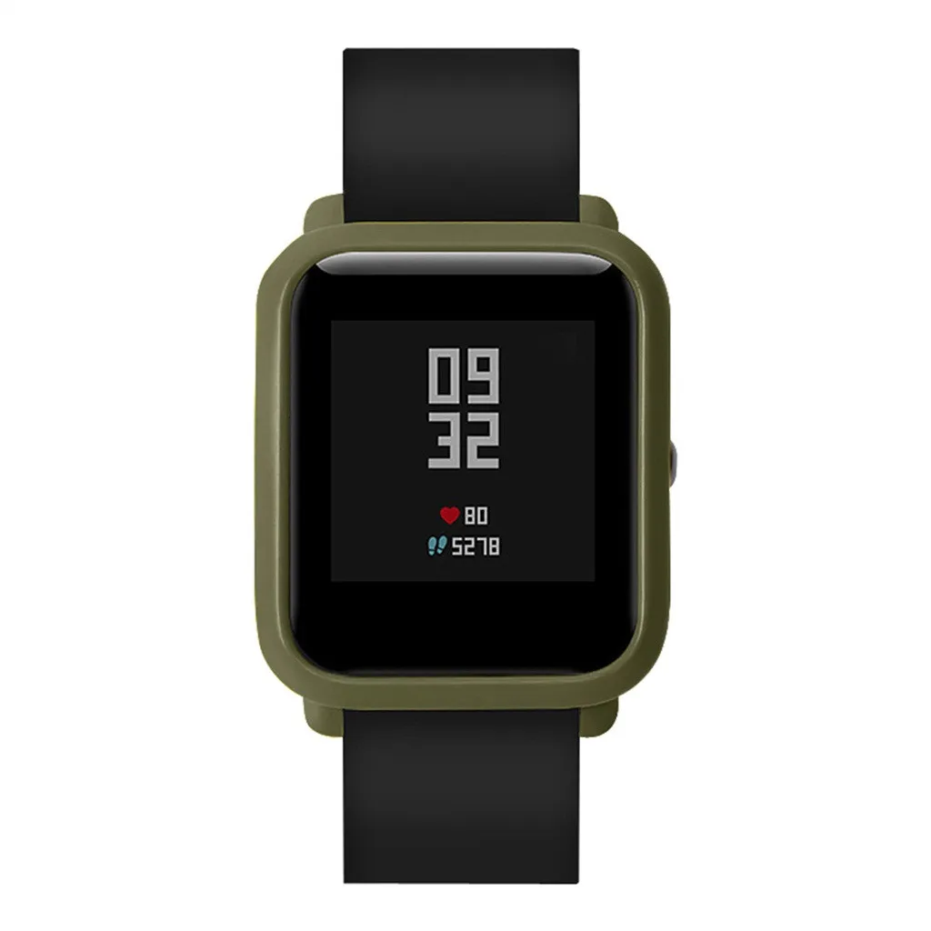 CARPRIE Защитная тонкая красочная рамка чехол Защитный чехол для Huami Amazfit Bip Younth Watch с защитной пленкой