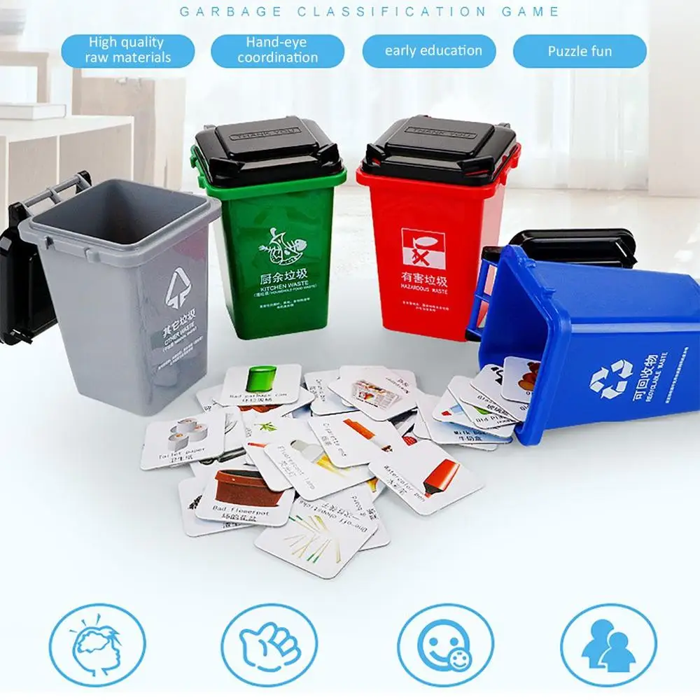 Educational Toys For Children Early Learning Garbage Classification Puzzle Game For Kids Table Game Teaching Board Game sale Educational Toys For Children Early Learning Garbage Classification Puzzle Game For Kids Table Game Teaching Board Game sale
