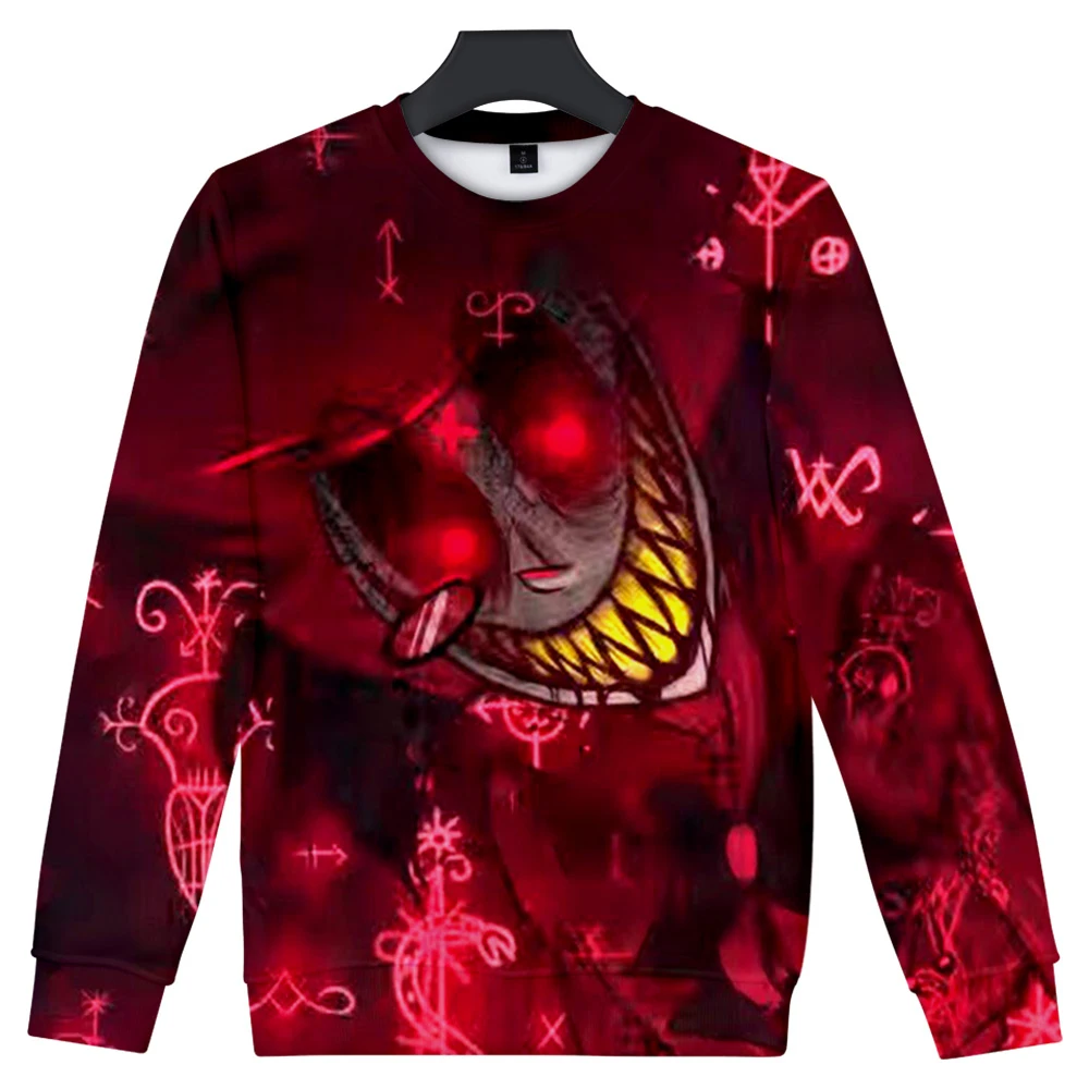 

Anime Hotel Hazbin Sweatshirt Men Women Fleece Hoodies Spring Streetwear Casual 3D Printed Pattern Tracksuit