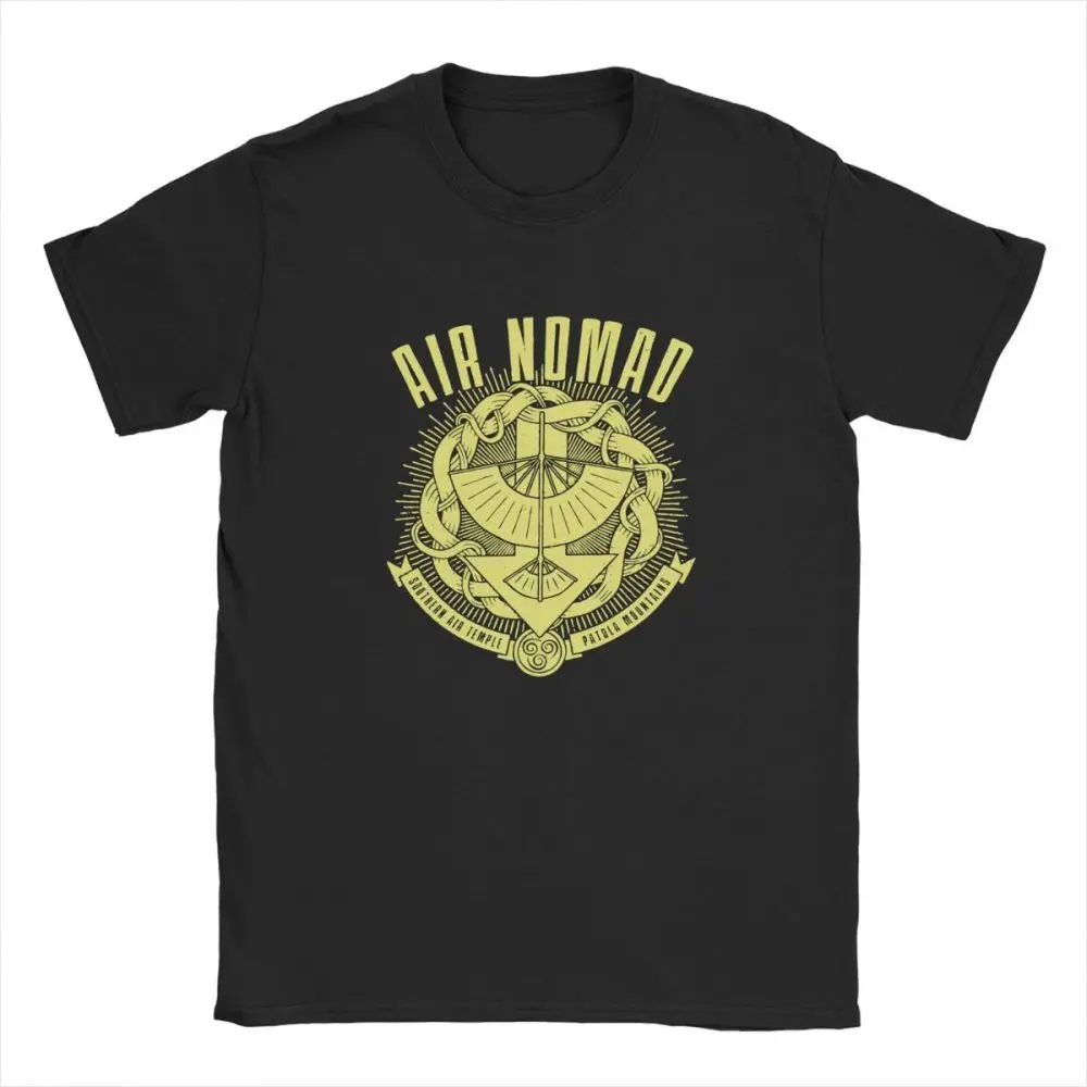 

Tyburn Men T-Shirt Air Nomad Humorous Pure Cotton Tee Shirt Short Sleeve Avatar The Last Airbender T Shirt Round Neck Clothes
