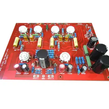 

High Quality Hi-end Stereo Push-pull EL84 Vaccum Tube Amplifier PCB DIY Kit Ref Audio Note PP Board