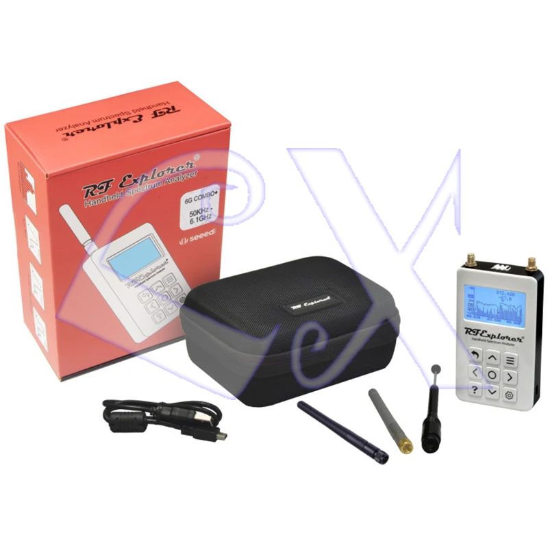 Портативный анализатор спектра RF Explorer 6G Combo Plus 50 кГц до 6 1 ГГц полный диапазон