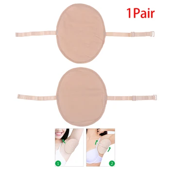 

1 Pair Washable Unisex Dress Shields/Sweat Shields/Armpit Pads/Elastic Shoulder Straps with Extra Pads