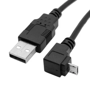 

Jimier USB Data Charge Cable Micro USB Male to USB Data Charge Cable Down Angled 90 Degree for Cell Phone & Tablet 10pcs/lot
