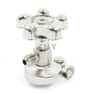 

Silver Tone Stainless Steel Refrigerant Can Bottle Tap Valve Opener