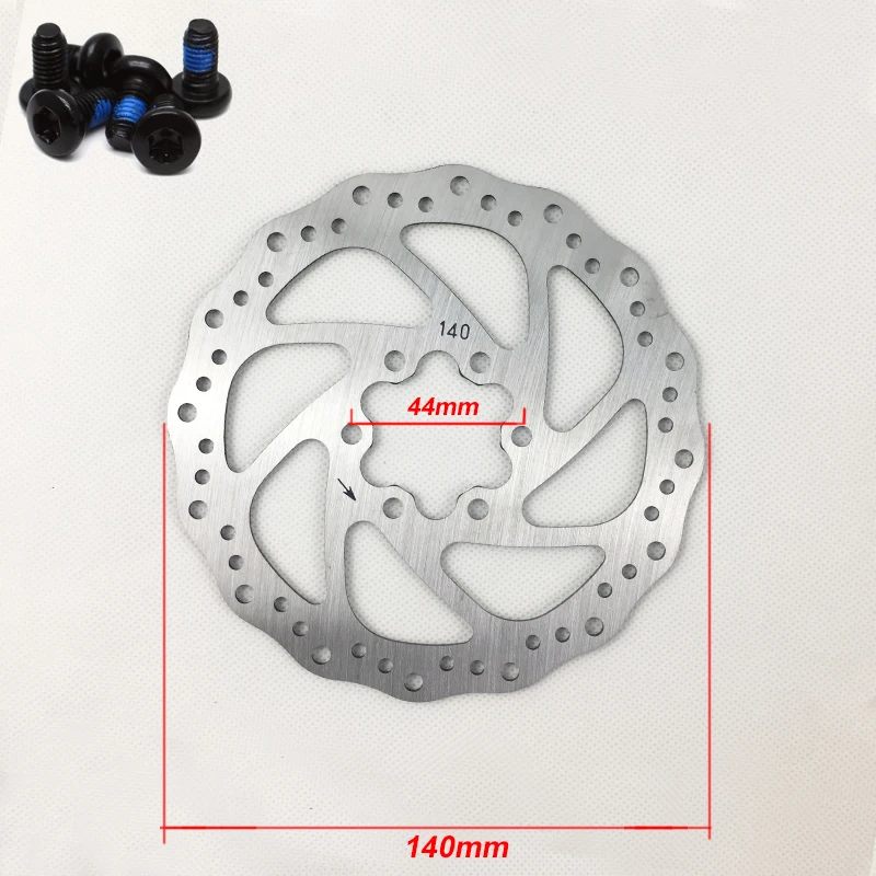 Rotor D 140mm 1 pc ZOOM HB100 MTB линия Тяговая гидравлическая Дисковая тормозная штангенциркуль масляный дисковый тормозной суппорт электрический скутер дисковый тормоз набор для Xiaomi M365 - Цвет: Rotor D 140mm 1 pc
