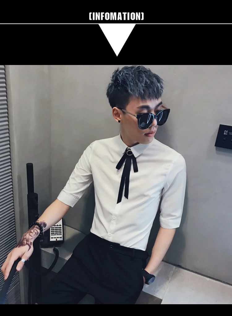Camisa Masculina, мужская рубашка с коротким рукавом,, мужская повседневная приталенная рубашка, свадебные рубашки, смокинги для ночного клуба, рубашки, Chemise Homme