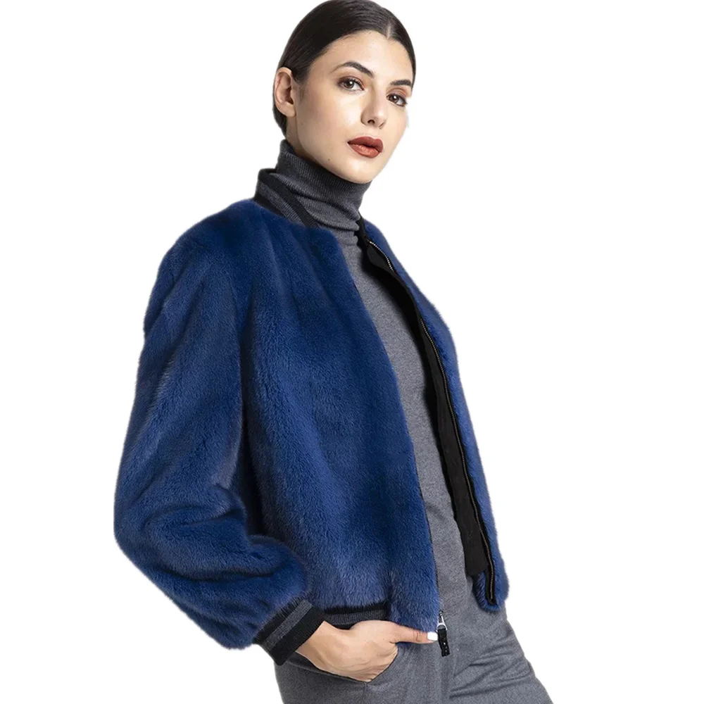 Верхняя шуба из натурального меха, Базовые Куртки из натуральной норки, зимние меховые шубы, женские куртки, верхняя одежда, Весенняя коллекция, Куртки из натуральной кожи