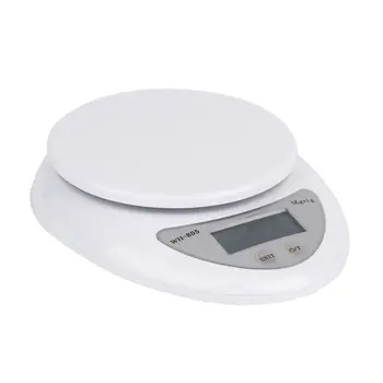 

Digital Multi-function Food Kitchen Scale 5kg 5000g/1g Kitchen Scales Postal Food Balance Measuring Weight with LCD Display