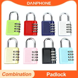 DANPHEN 4 Digit Dial Combination Code Number Lock Padlock For Luggage Zipper Bag Backpack Window Door Drawer Cabinet Locks