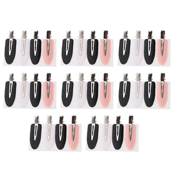 

32Pcs No Bend Hair Clips No Mark Headwear Barrette Waves Styling Tool Clamps