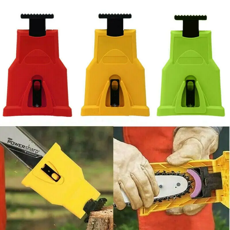  Teeth Sharpener Saw Chain Sharpener Bar-Mounted Fast Grinding Electric Power Chainsaw Chain Sharpen