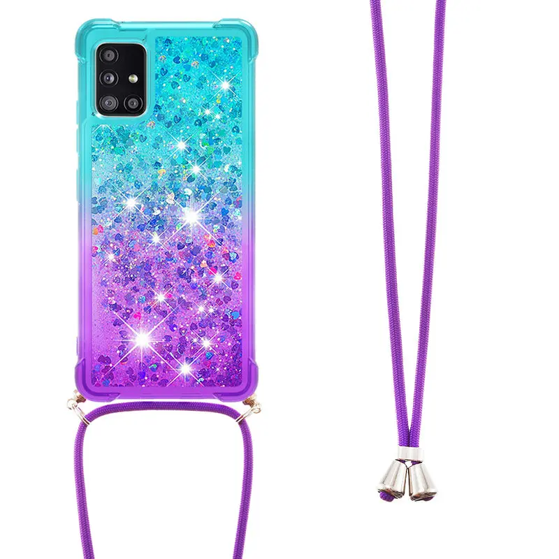 

Case For Samsung A71 5G Dynamic Liquid Quicksand Silicone Cover For Samsung Galaxy A71 5G SM-A716B A716B A716 Protection Cases