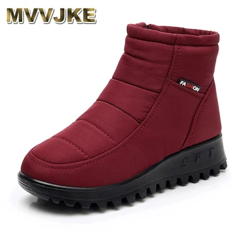 

MVVJKE2019 new winter snow boots for women waterproof non-slip waterproof snow boots for womenE034