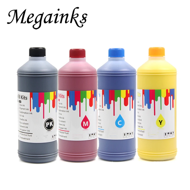 Tinta pigmentada de 1000ml para impresora Epson 7400, 9400, 7450, 4400,  4450, 4880, 7710, 9710, 7700|Kits de recarga de tinta| - AliExpress