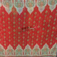 Tecidos шелковая ткань позиционирования шифон S с национальным ветром печати жоржет печатных богемный сценическое платье ткани