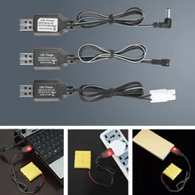 6 в аккумулятор зарядный кабель USB Ni-Cd Ni-MH батареи зарядное устройство SM JST EL KET 3,5 штепсельная вилка адаптер RC игрушки автомобиль