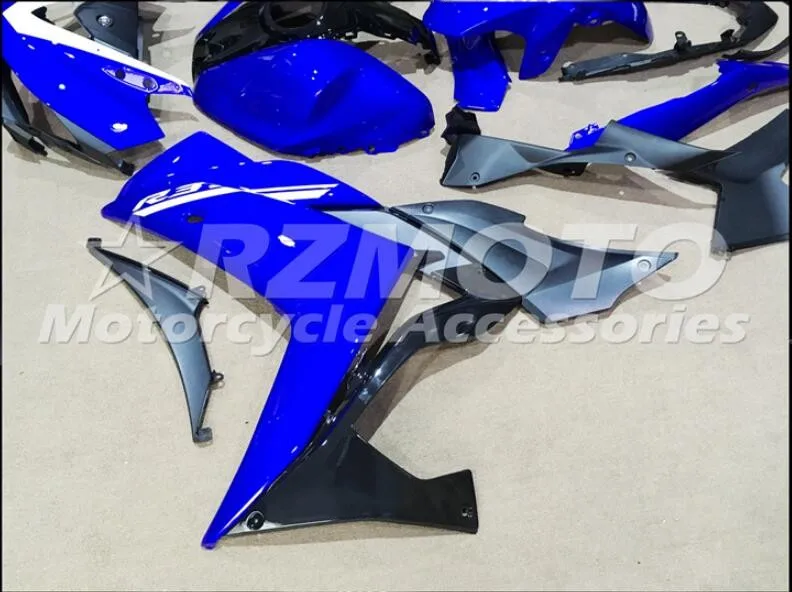 4 подарки стиль ABS литьевая форма для мотоцикла Обтекатели подходят для YAMAHA R3 R25- 15-19 обтекатель кузова набор на заказ синий