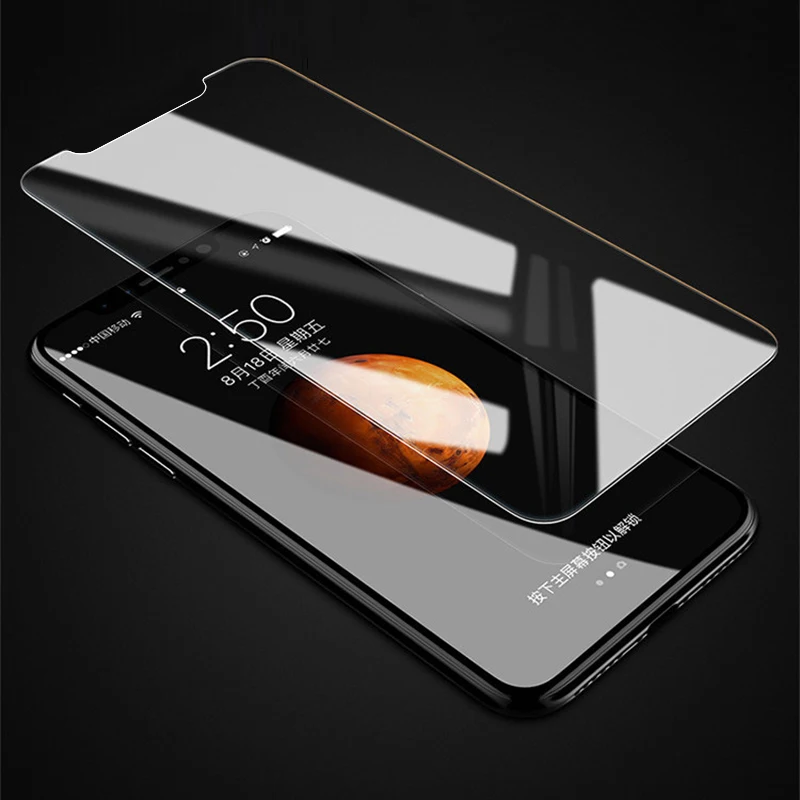 

Protective Tempered Glass For iphone 7 8 6 XS Max XR 7 8 X 5 Se 6 6s 8 Plus Screen Protector Glass For iphone X 11 Pro Max 9H