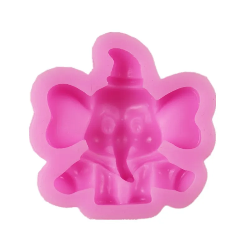 Sugarcraft силиконовые формы для животных, слонов, помадки, формы для украшения торта, инструменты для шоколада, формы для выпечки, полимерная глина
