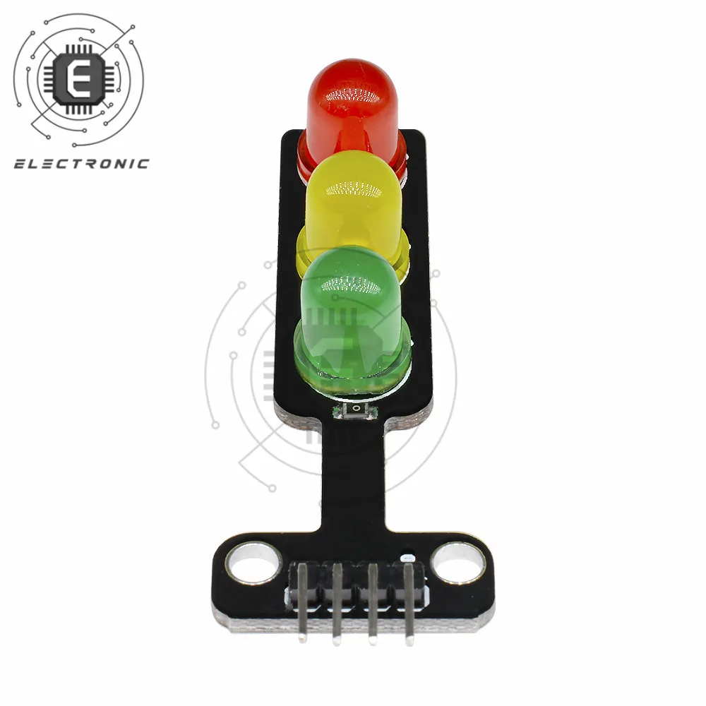 Mini LED Traffic Light Module 5V Traffic Light Lighting Module Digital Signal Output Ordinary Brightness Red Yellow Green 5mm led modules led module