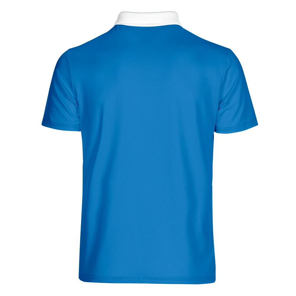 WAMNI модная мужская рубашка поло с 3D градиентом, повседневная спортивная рубашка поло с отложным воротником для настольного тенниса в полоску, Мужская рубашка поло с коротким рукавом