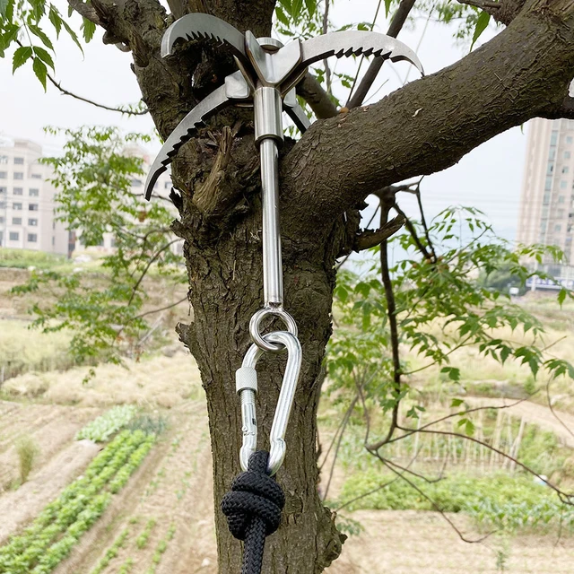 Grappling Hook Survival Reizen Gemakkelijk Dragen Draagbare Onderdelen Voor  Klimmen Claw Multifunctionele Rescue Outdoor Gereedschap - AliExpress