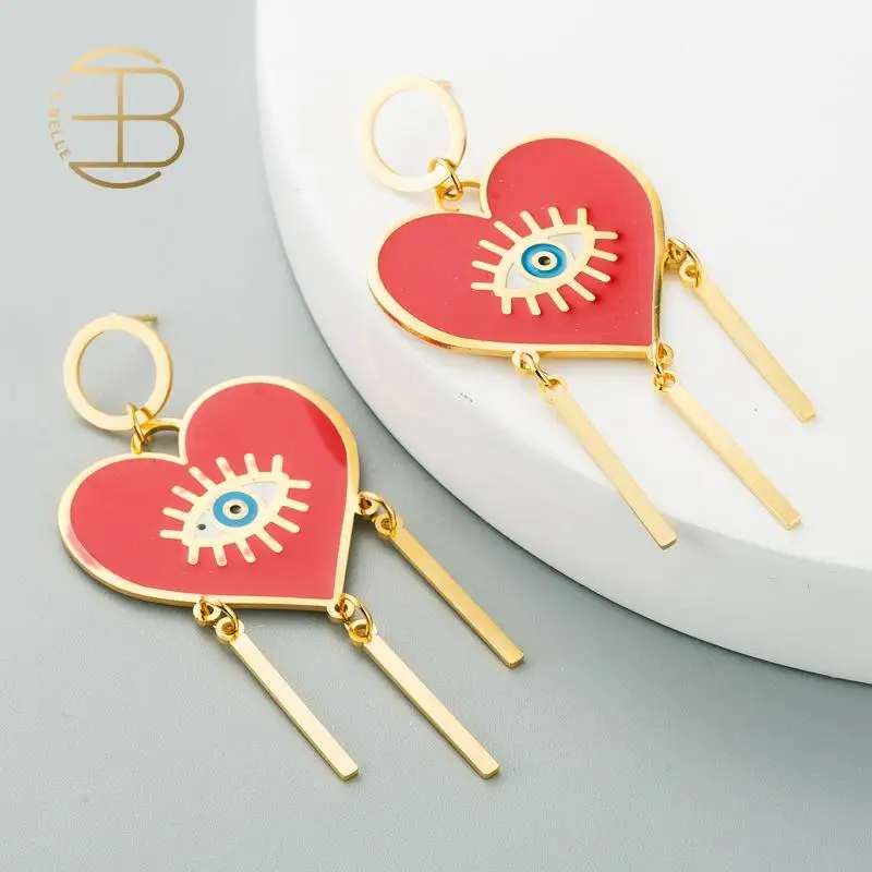 Новинка 2020 рождественский подарок модные эмалированные серьги подвески ZA в