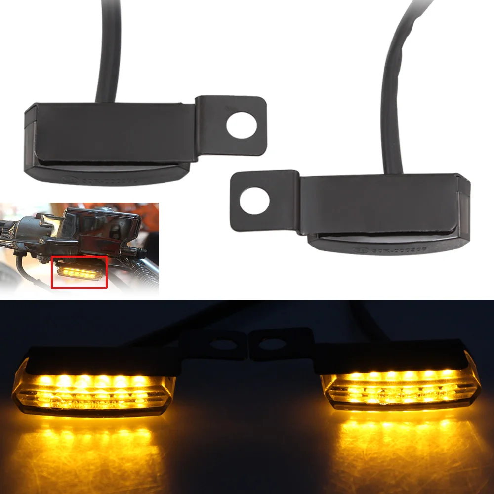 LED Turn Signal Light Mini Flowing Water Blinker Flashing Indicators