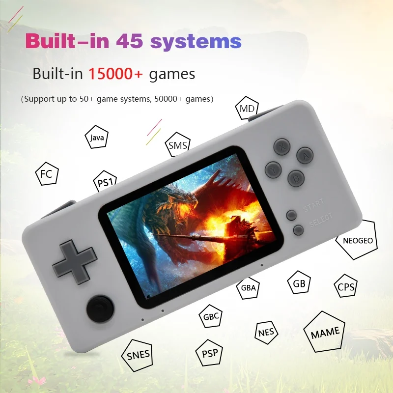 Handheld Video Game Console Raspberry Pi Retro CM3 Mini Portable Gaming ...