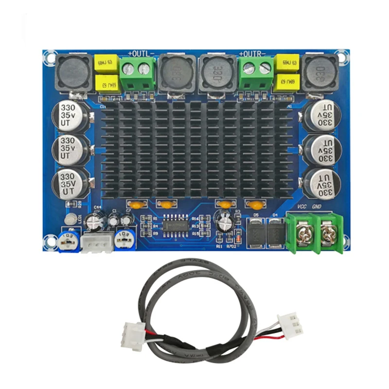 TPA3116D2 высокомощный цифровой усилитель аудио Плата Amplificador двухканальный 150 Вт* 2 DC 12-26 в предусилитель аудио усилители