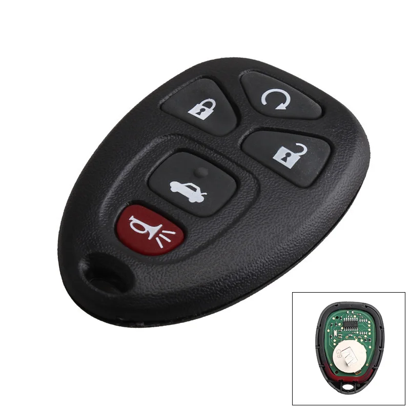 

315Mhz 5 Buttons Keyless Entry Key Fob KOBGT04A for GM Chevrolet Pontiac Buick
