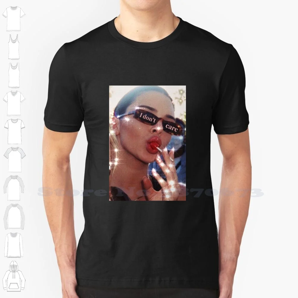 Kendall Jenner I Non Care Summer Funny T Shirt Per Uomo Donna Kendall Jenner Kardashian I Don T Care Meme Jenner Kendall