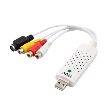 

Easycap USB o Video Capture Card VHS to DVD TV Tuner Converer Adapter for Win7 8 XP Vista