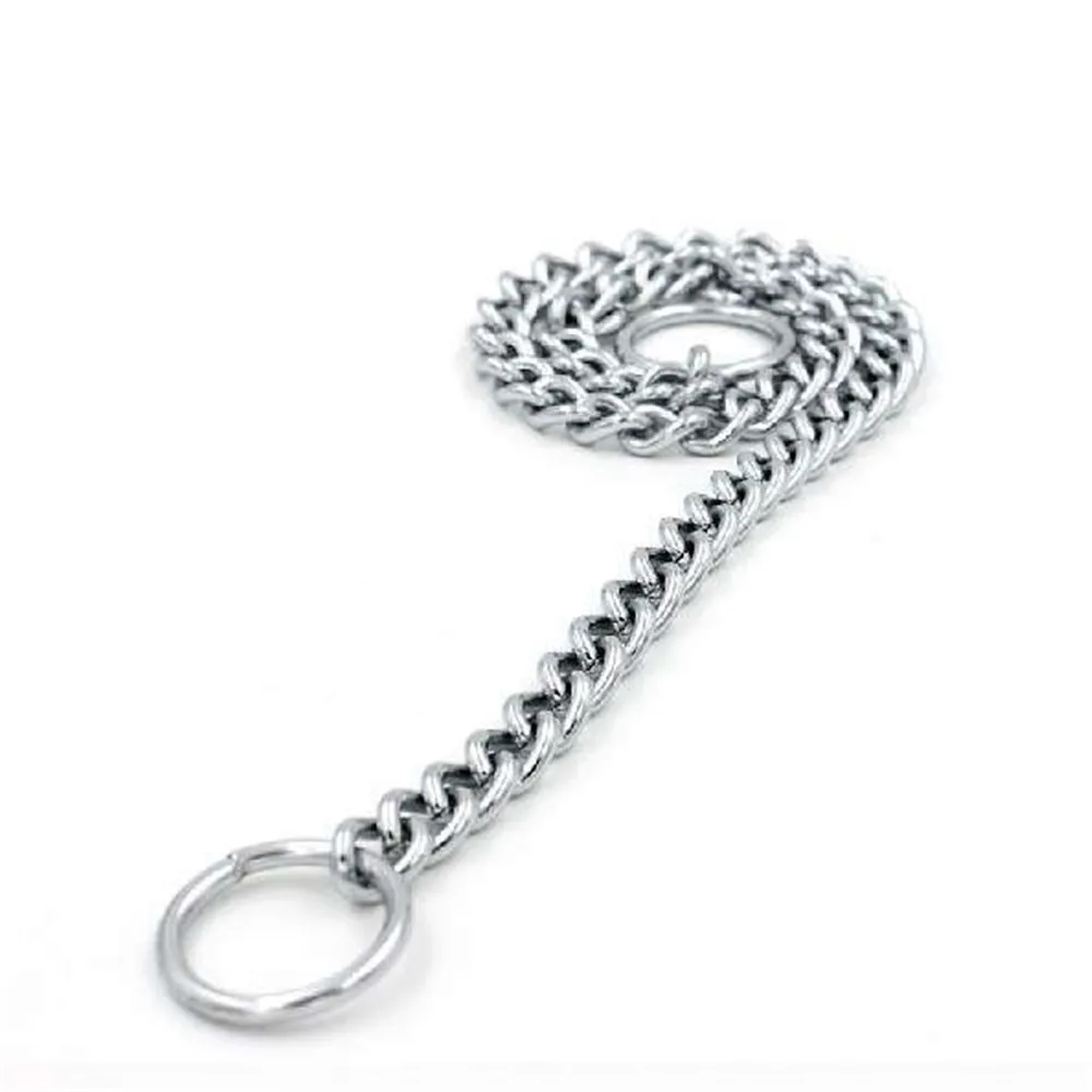 Metal-Stainless-Steel-Dog-Collar-Chain-Double-Row-Chrome-Plated-Choke-Training-Show-Collar-Adjustable-Safety (10)