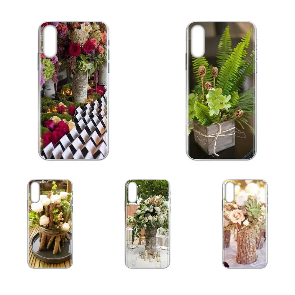 Яркий деревянный элегантный цветок для Sony Xperia Z Z1 Z2 Z3 Z4 Z5 compact Mini M2 M4 M5 T3 E3 E5 XA XA1 XZ