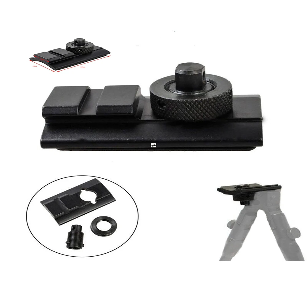 Totrait тактическая страйкбольная винтовка охотничья сошка для стрельбы Weaver Rail Sling Stud поворотный Пикатинни слот-адаптер 20 мм сошка адаптер Bl