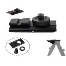 Totrait тактическая страйкбольная винтовка охотничья сошка для стрельбы Weaver Rail Sling Stud поворотный Пикатинни слот-адаптер 20 мм сошка адаптер Bl