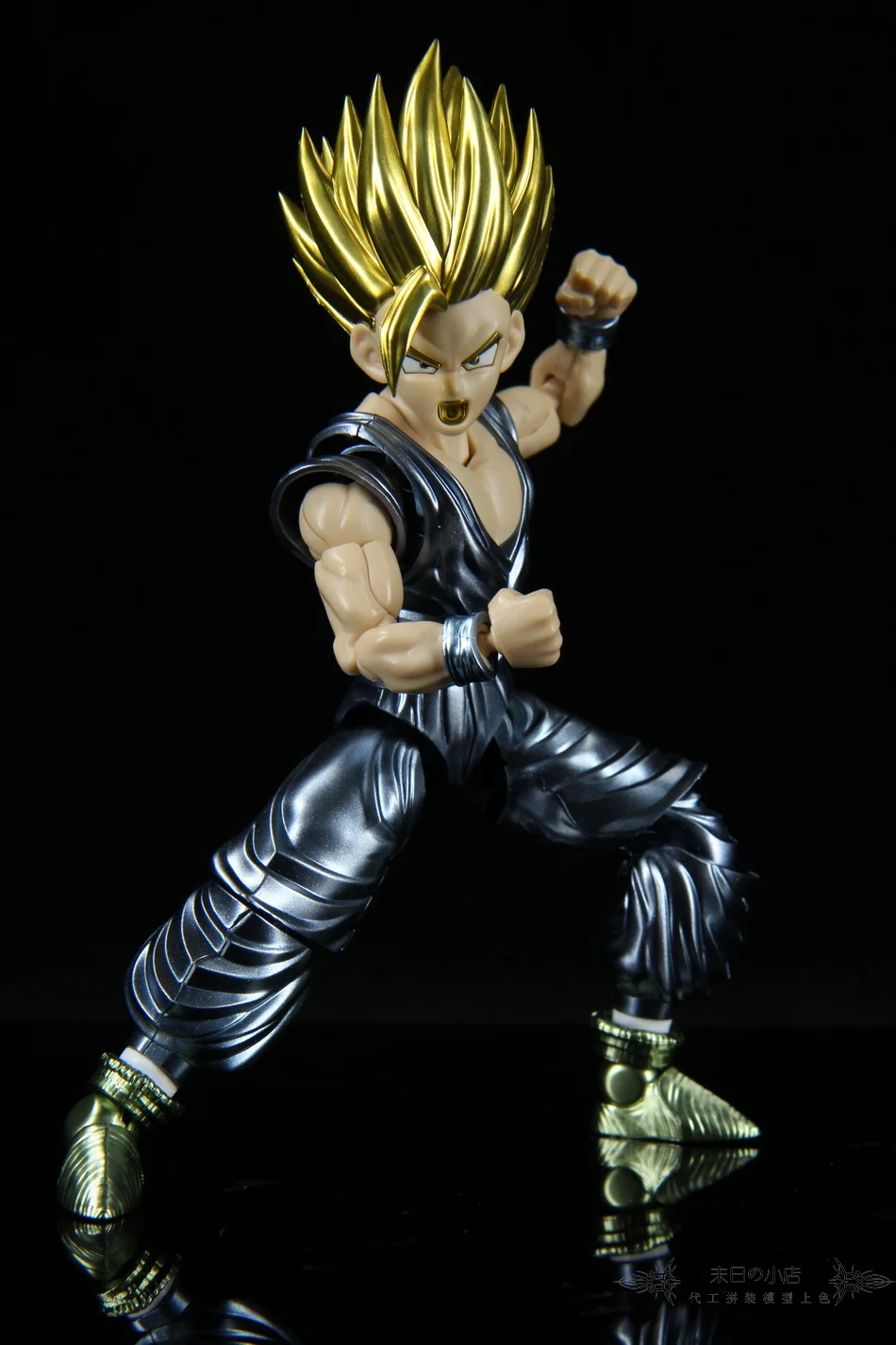 Bandai металлическая раскраска Сборная модель Sun Wufan Sun Wukong Super Saiyan DragonBall Super Hand