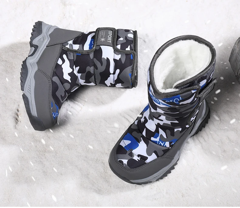 Tanie Dziecięce buty zimowe chłopcy dziewczęta śniegowce Outdoor sportowa sklep