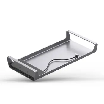 

Type-C Multi-function Extension Dock Station Base with USB 3.0 Data Transmission Q81F