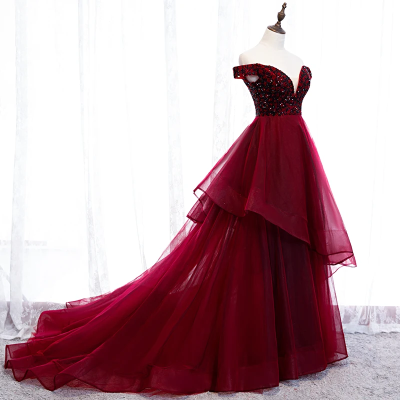 Бисерное платье для выпускного V образным вырезом розовый высокое Разделение шелковое платье, свадебное платье, вечернее платье без рукавов трапециевидной формы на завязке с открытой спиной Vestido De