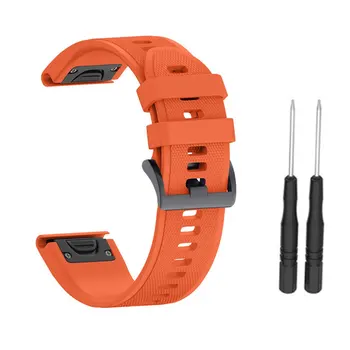 

Replacement Soft Silicone Bracelet Strap WristBand For fenix5/5Plus/Garmin Forerunner 935