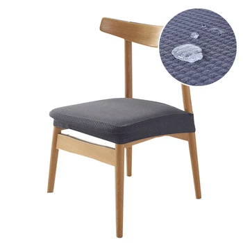 

1/4/6 Pcs Waterproof Stretch Chair Cover Spandex Elastic Seat Room Chairs For Covers Home Dining Seat Covers Chairs For Simple