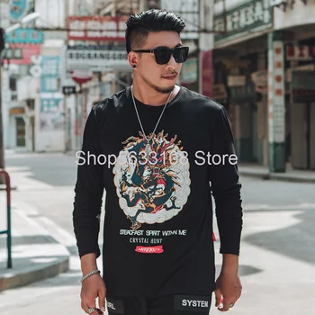 

T1185 2020 Super Brand Big Size Men's Wear Fat Man Fat Man Leisure Top T Shirt Plus Fat Version