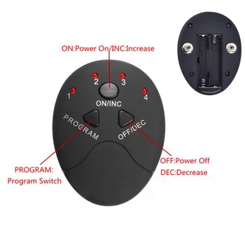

New Smart Controler Pad For Wireless EMS Abdominal Muscle Trainer Muscle Stimulator Pad Abs Slimmer Sports Stickers Replacement