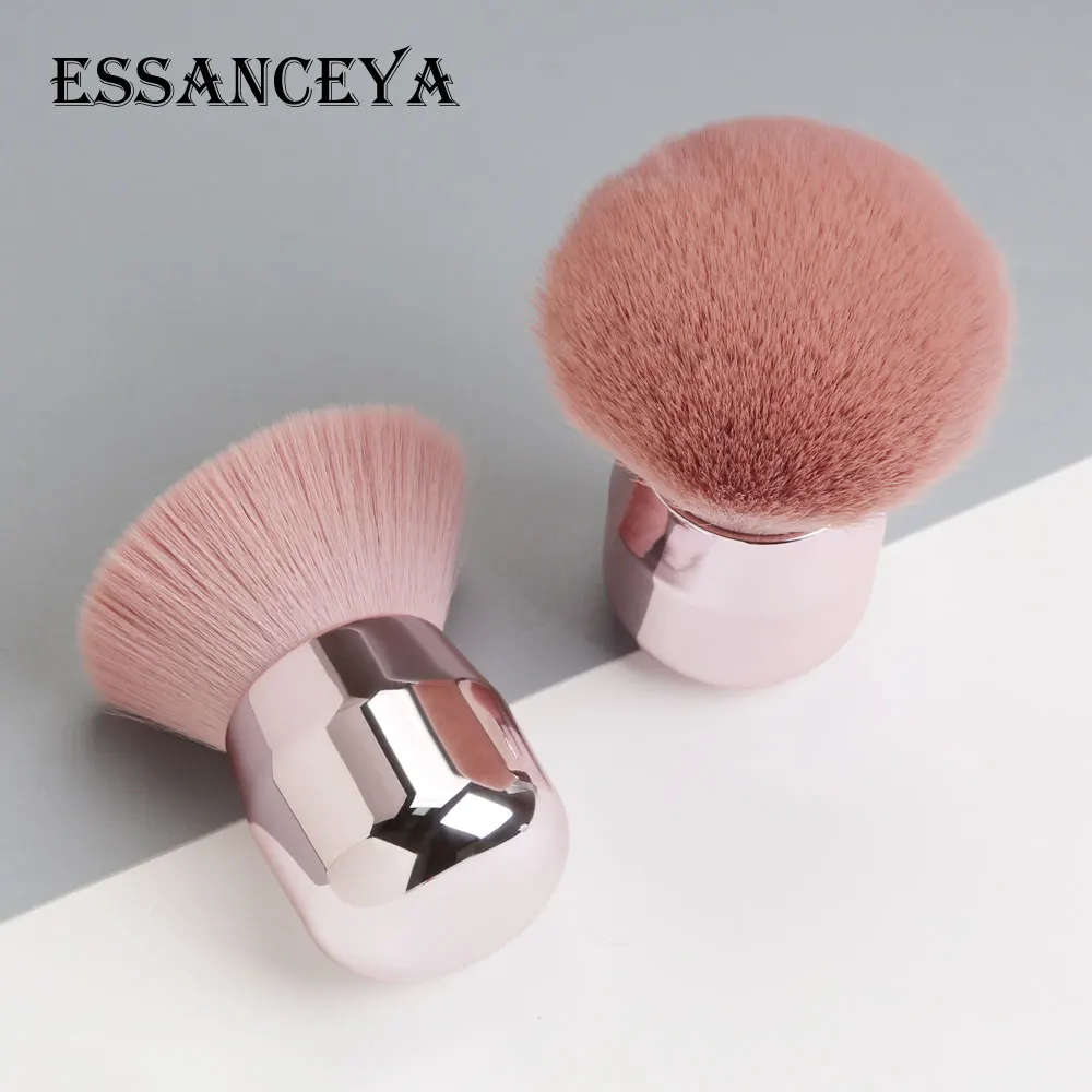 ESSANCEYA, 1 шт., розовые кисти для макияжа, мягкие синтетические волосы, румяна, пудра, кисть для основы, кисти для макияжа, инструменты, женский косметический набор