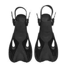 AF701 Adjustable Children Kids Super-soft Snorkeling Swimming Fins Long Flippers Comfortable Diving Training Equipment New