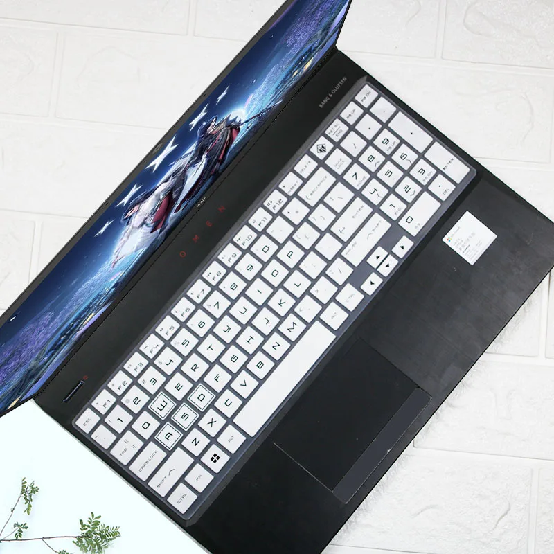Per Hp Omen 15-Dh1070Wm 15-Dh1099Nr 15 Dh0105Tx Muslimex 15-Dh Series Cover Per Tastiera Per Laptop In Silicone Da 15.6 Pollici